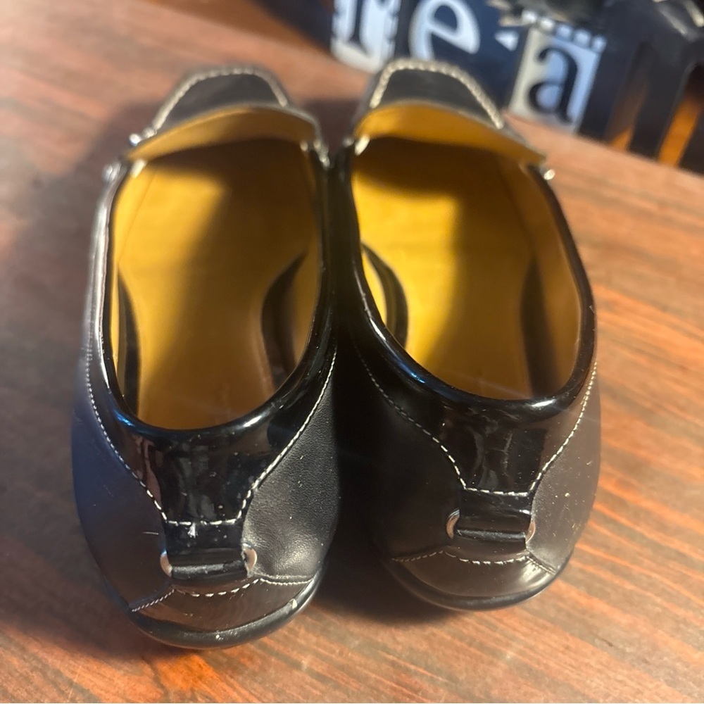 Cole Haan Black Leather Loafers - Picture 5 of 10